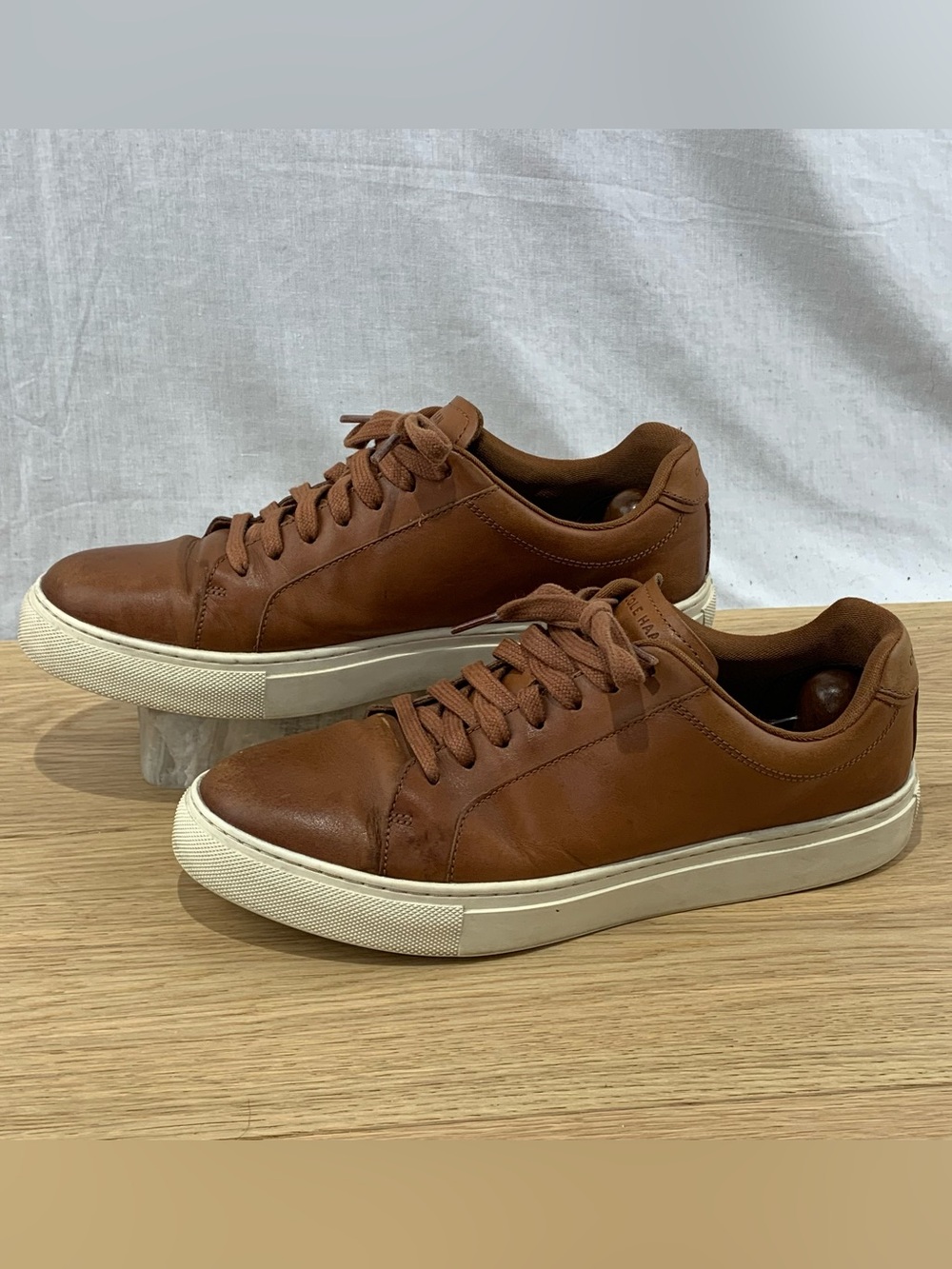 COLE HAAN Grand Series Jensen Men’s Size 9 M Brown Leather Casual Shoes